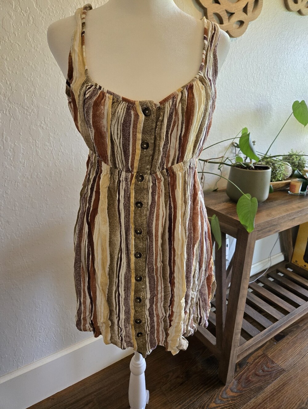 O'Neill Korie Neptune Striped Dress | Size M - Picture 3 of 9